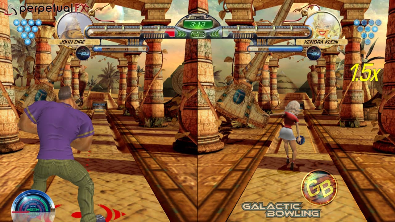 Galactic Bowling screenshot 4