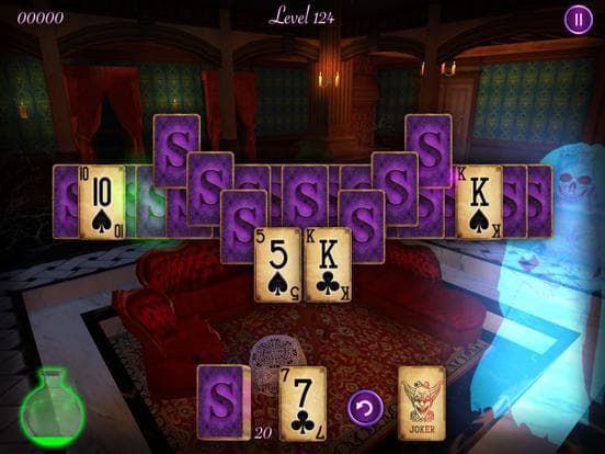 Haunted Mansion Solitaire screenshot 2