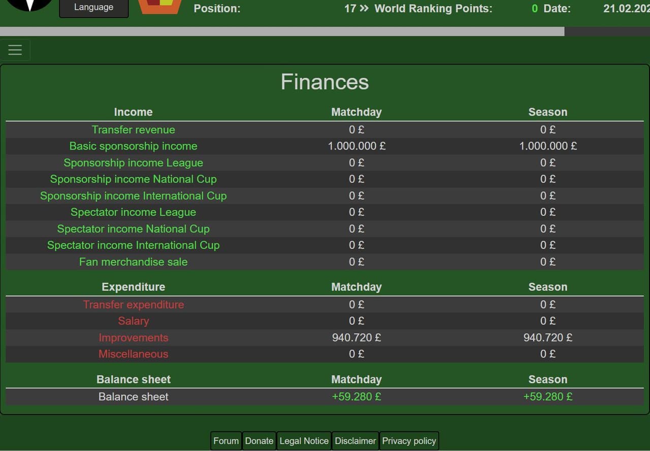 BFSMO - Best Fantasy Soccer Manager Online screenshot 4