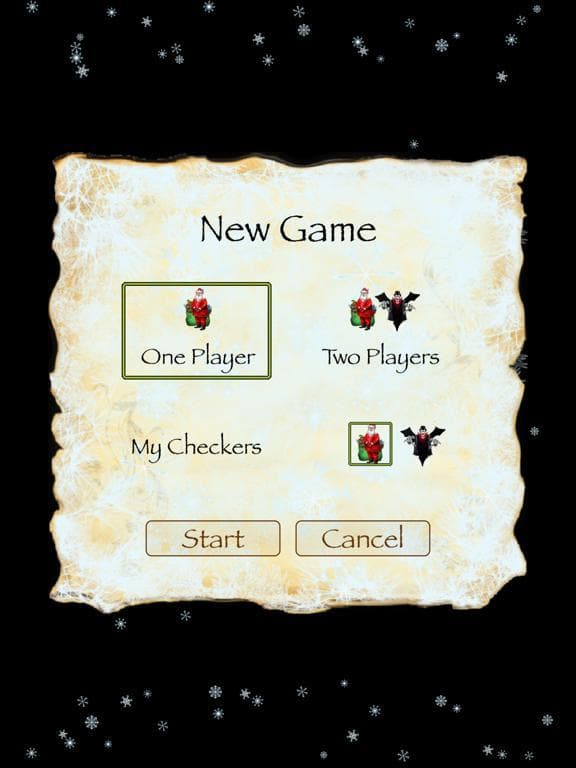 Christmas vs Halloween Checkers screenshot 4