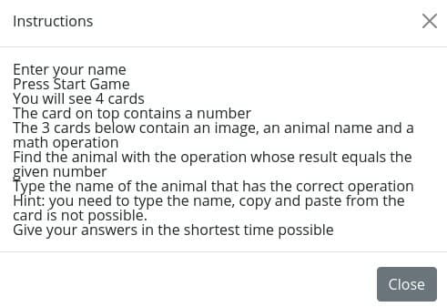 Mathimals