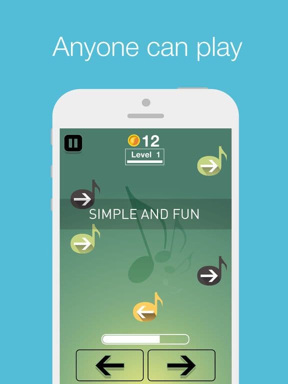 Music Note tap tap - endless switch screenshot 3