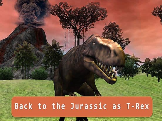 T-rex Simulator 3D - Survival adventures screenshot 3