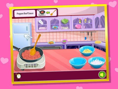 baby cooking game-lasagna screenshot 5