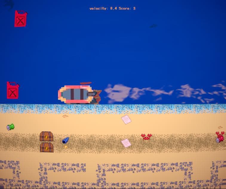 Shark Attack (itch) (1Tinker1) screenshot 3
