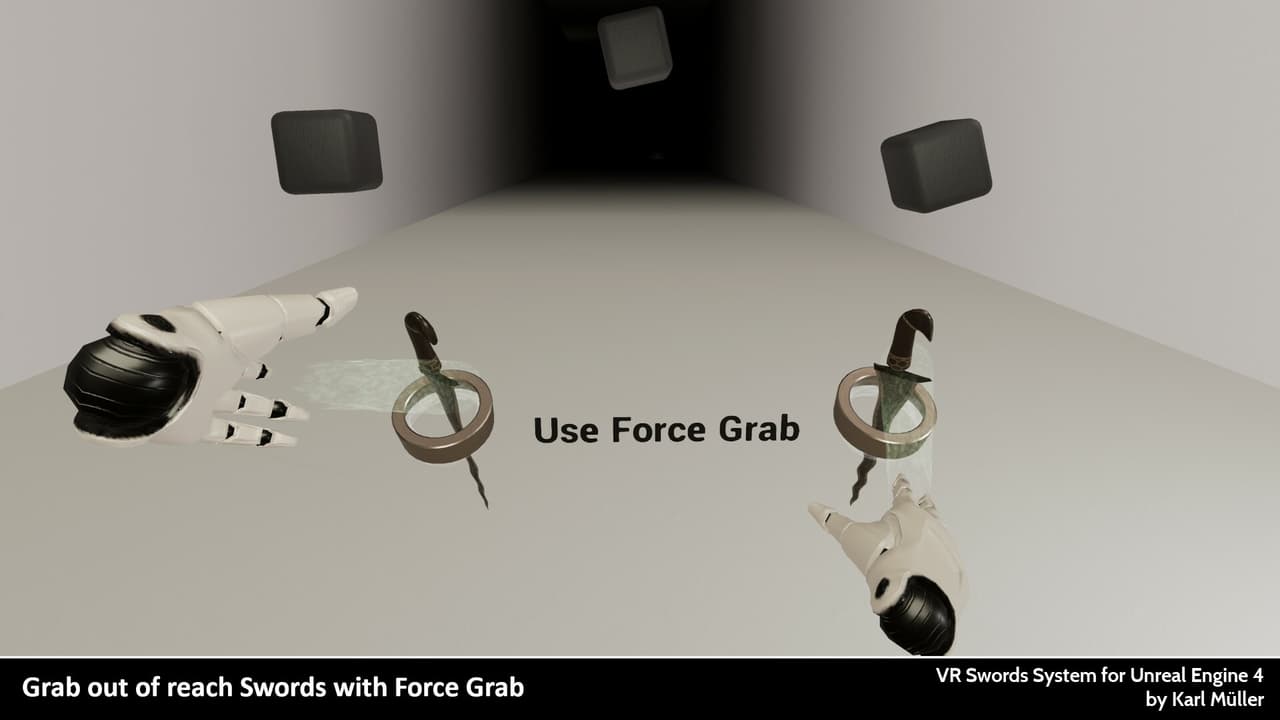 VR Swords - Throw System Demo