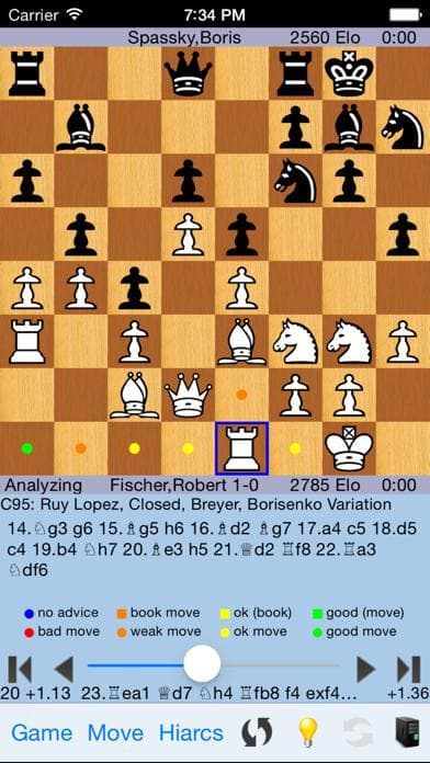HIARCS Chess screenshot 2