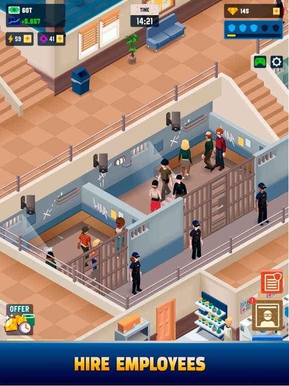 Idle Police Tycoon - Cops Game screenshot 4