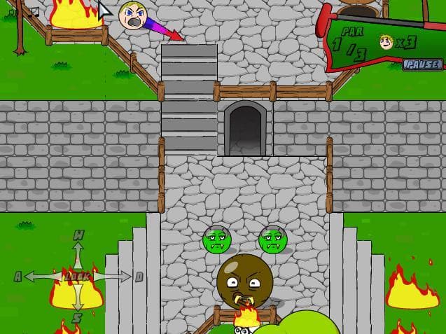 Super Dramatic Flash Minigolf RPG