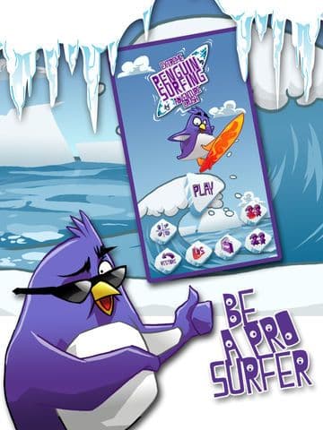 Extreme Penguin Surfing Adventure Crush