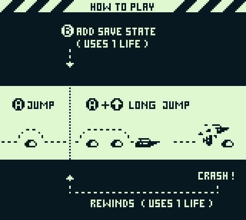 Canyon Racer (Game Boy, Mega Duck, A.Pocket) screenshot 4