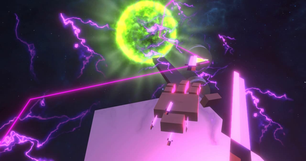 VR 3D/2D hybrid platformer prototype screenshot 4