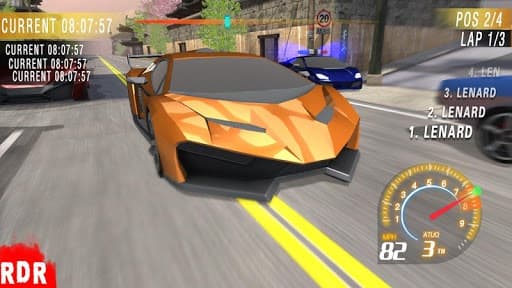 Driving Speed Car
