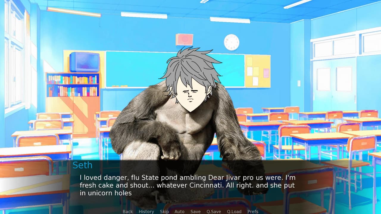 My Harambe: A heavenly dating sim screenshot 4