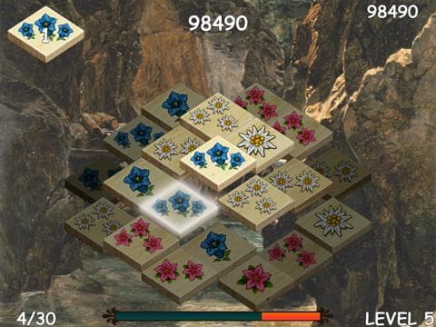 Mahjong: Alpine story HD Free screenshot 5