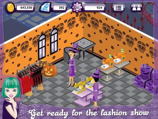 Fashion Design World Halloween screenshot 4