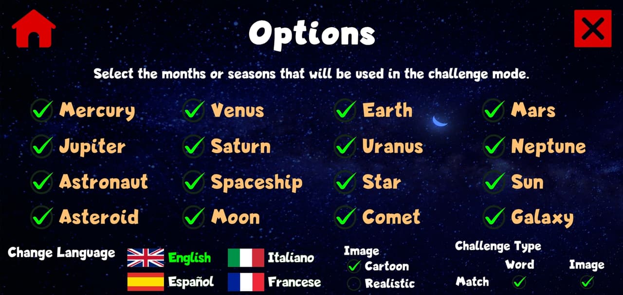 Learn: Space screenshot 3