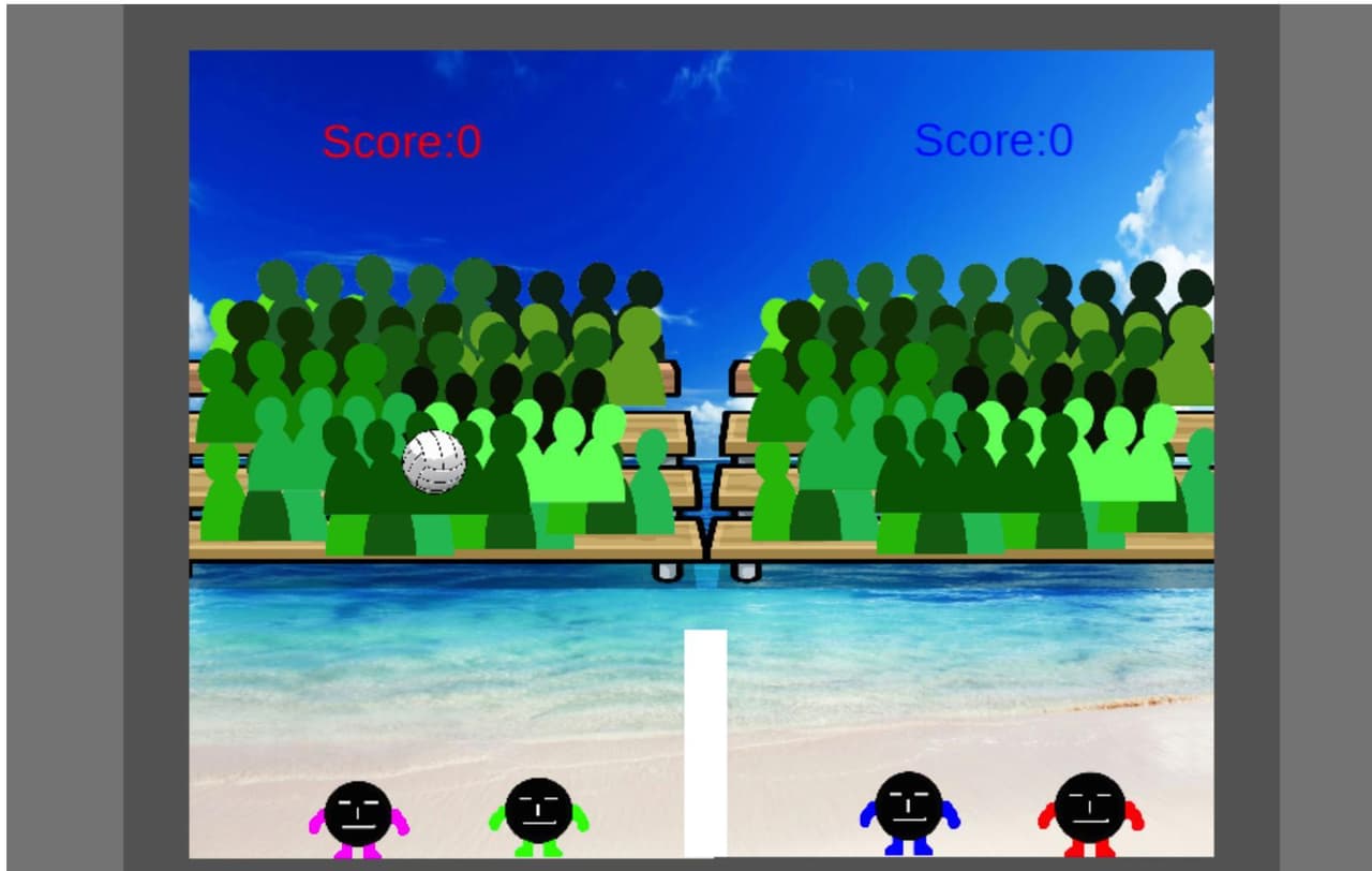 My Version of Arcade Volleyball