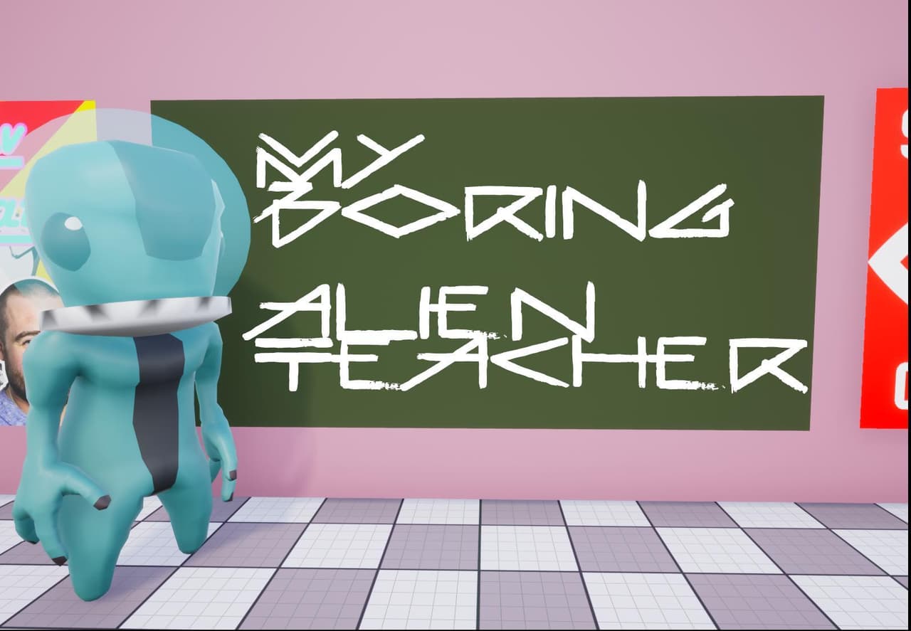 My boring Alien Teacher screenshot 2