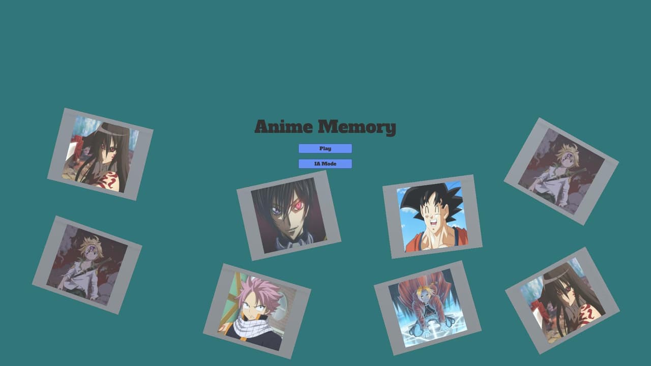 Anime Memory screenshot 2