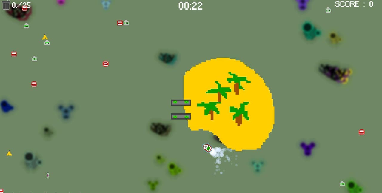 A boat to clean the Ocean screenshot 3