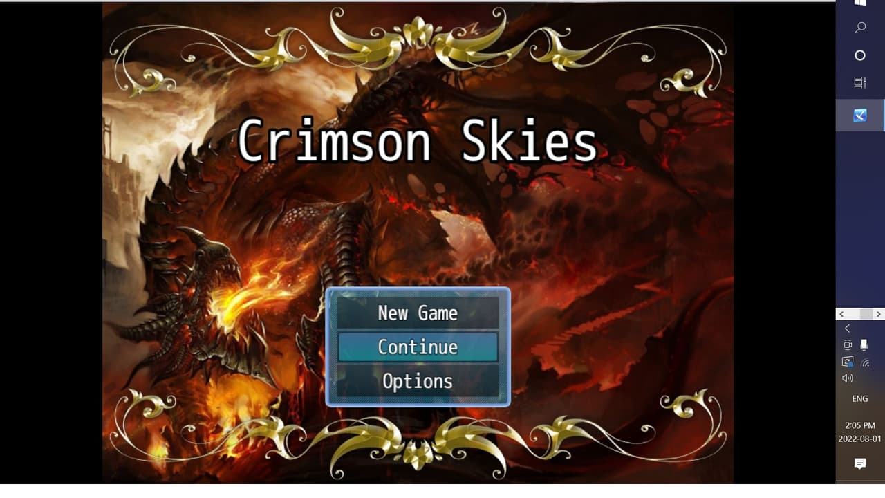 Crimson Skies (itch) (Moatoob) screenshot 2