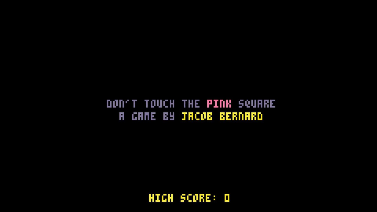Dont touch the pink square