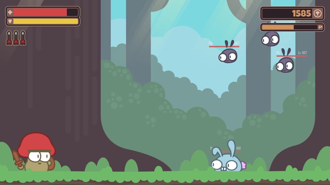 Mushroom Quest (itch) (Kekzdozer, BirdboyGames) screenshot 3