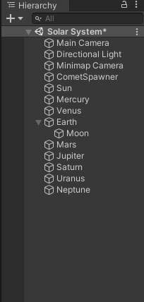 Solar System (itch) (umer_n) screenshot 2