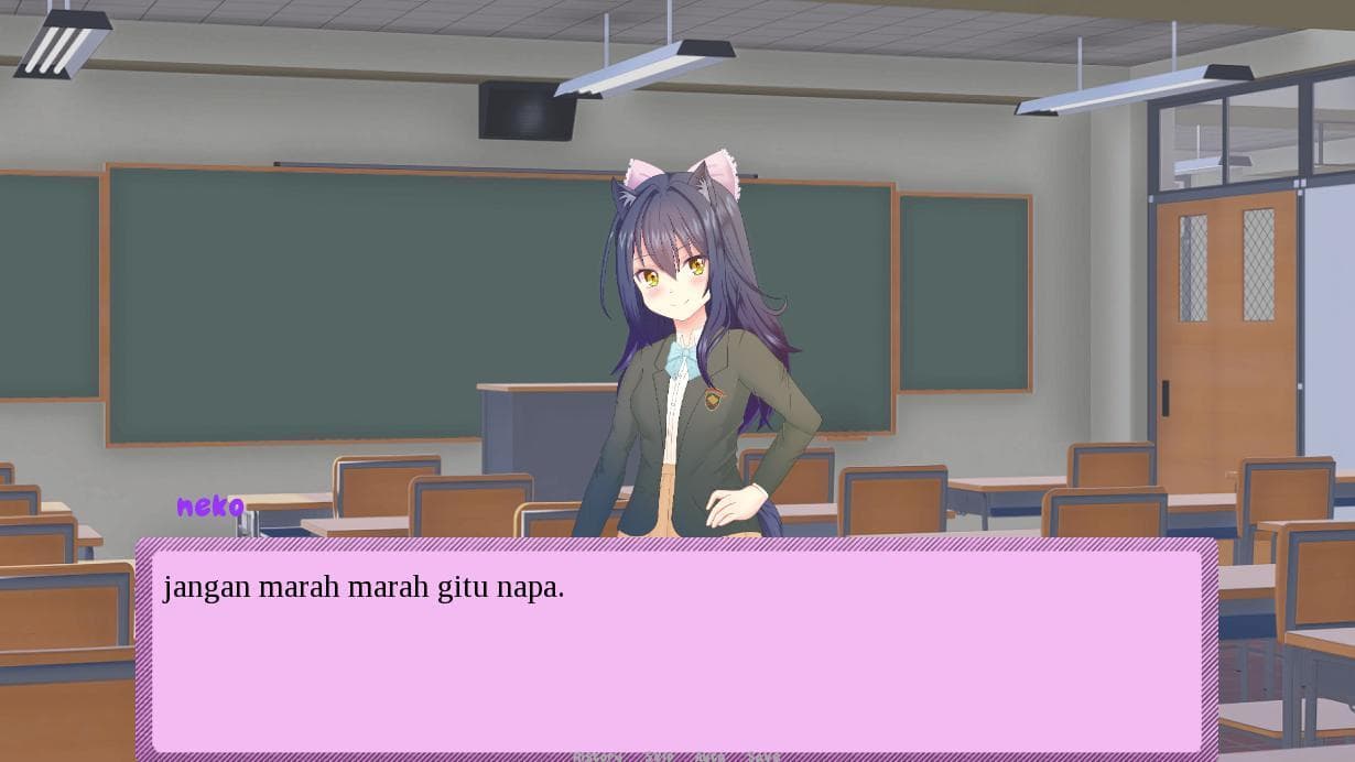 Neko (language indonesia: Made with Renpy) screenshot 3