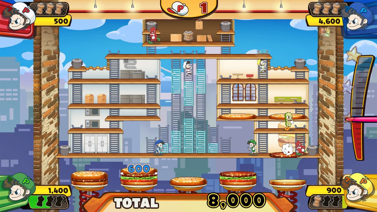BurgerTime Party! screenshot 5