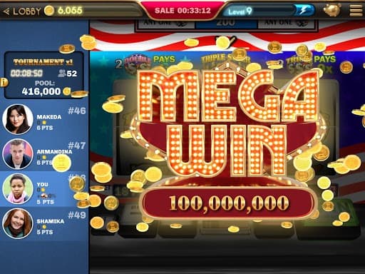 Slot Machine - Triple Super Dollars 🌟 Casino Game