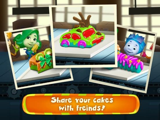 Fixies Cake Bakery Story! Decorating Baking Games