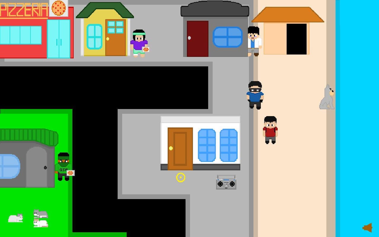 El Repartidor vs El Ladrón de Pizza screenshot 3