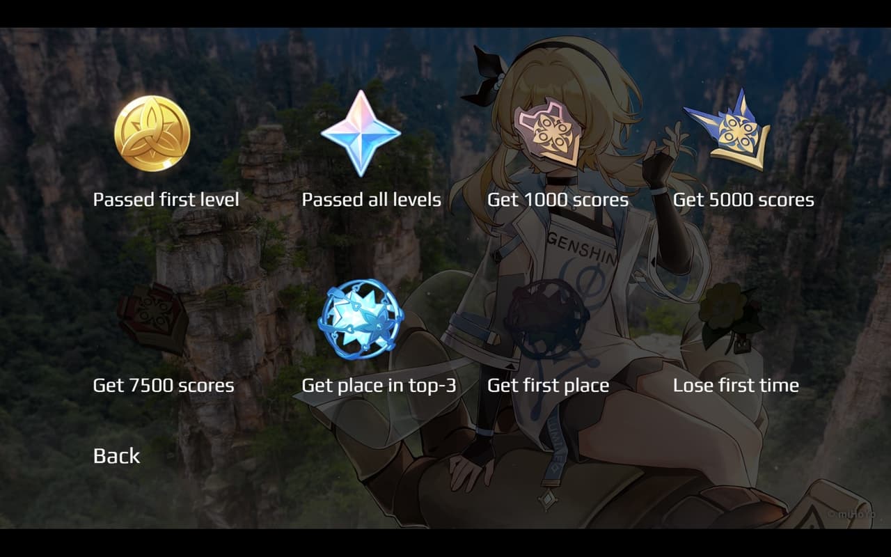 Teyvat Memory Cards
