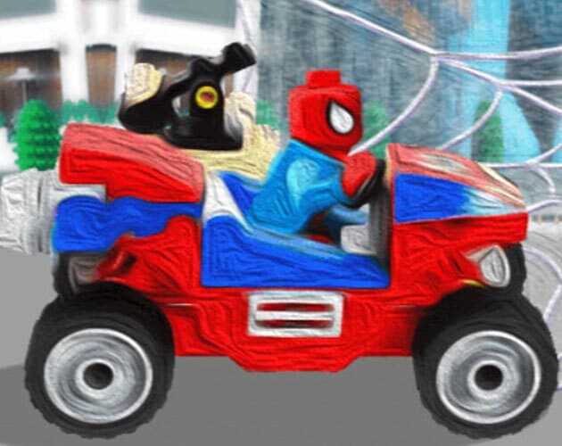 Lego Spiderman Adventure Game