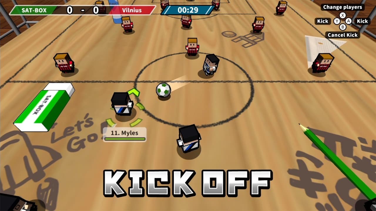 Desktop Soccer / 机でサッカー screenshot 3