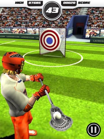 Flick Lacrosse LITE screenshot 2