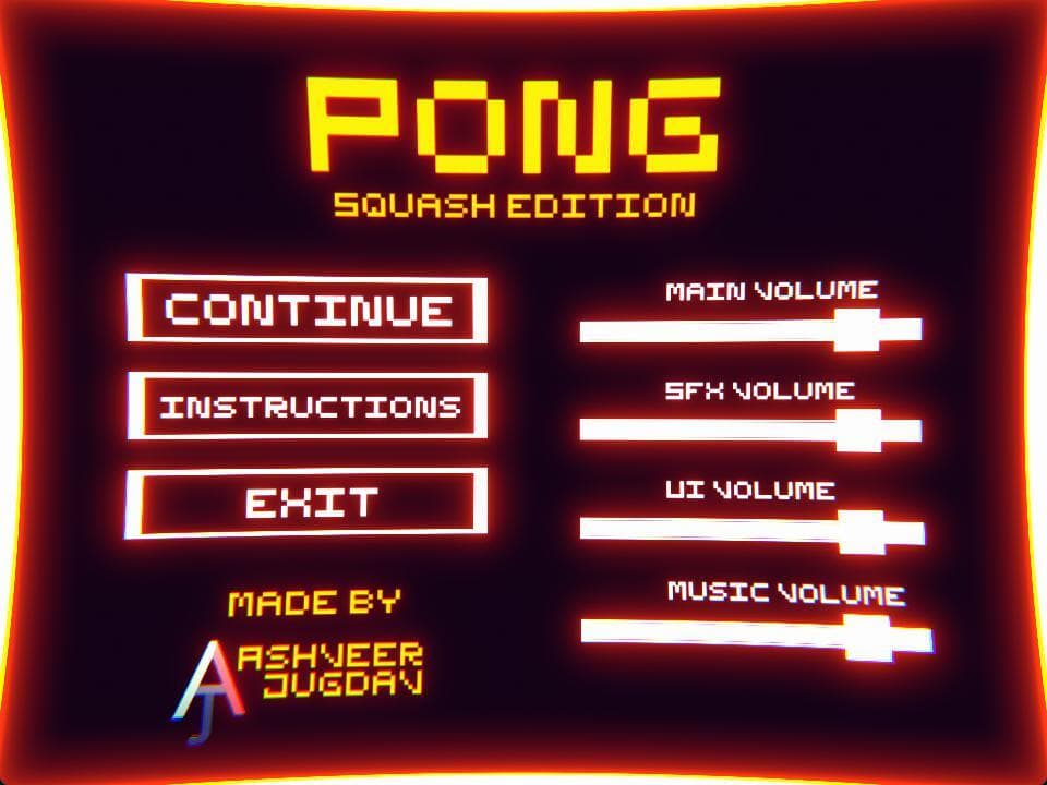 Pong: Squash Edition