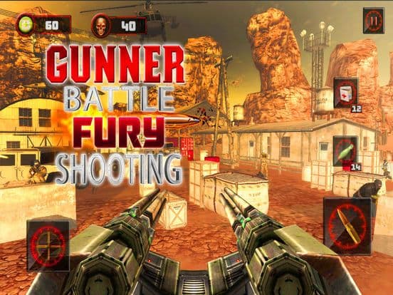 Hardcore Gunner Battle Fury shooter 3d screenshot 2
