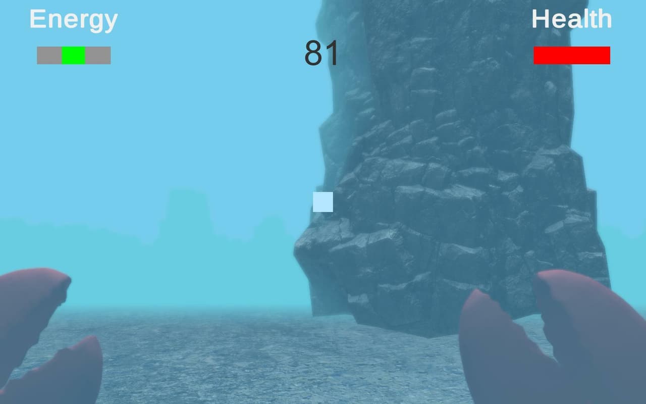 Deep in the sea