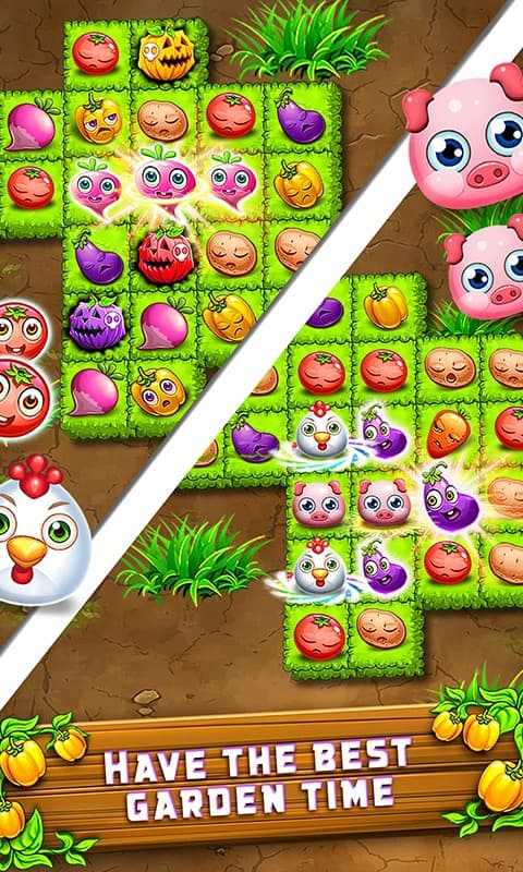 Garden Craze - Fruit Legend Match 3 Game screenshot 6