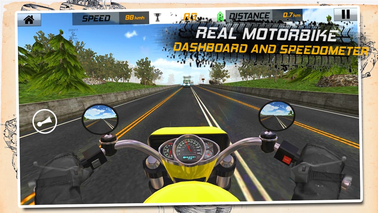 Traffic Rider: Highway Race screenshot 5