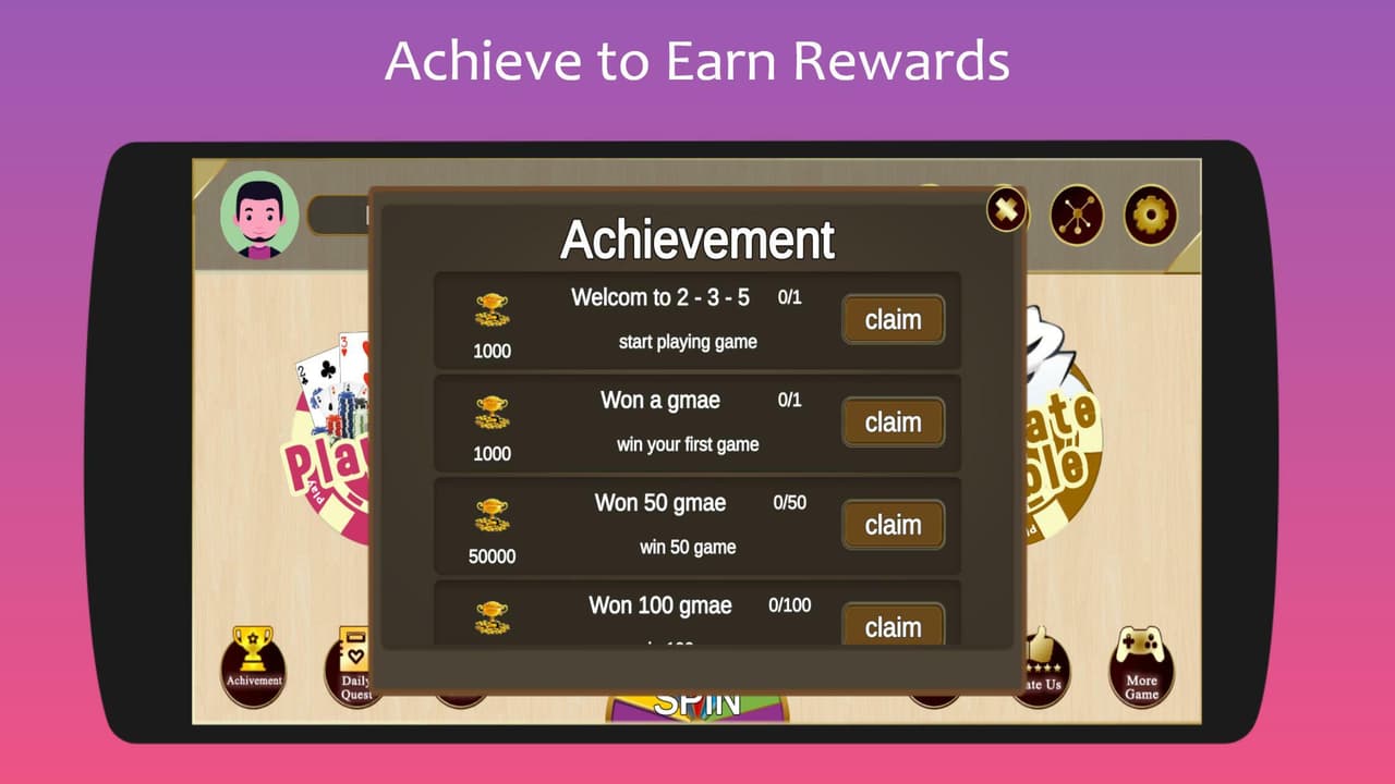 325 Card Game - Teen Do Panch screenshot 3