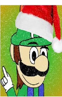 FNaF Luigi Fans Basics Christmas Edition screenshot 2