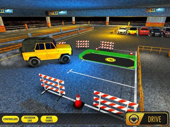 Multi Level Jeep Parking 2018 screenshot 2