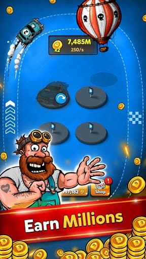 Battle Car Tycoon: Idle Merge games screenshot 5