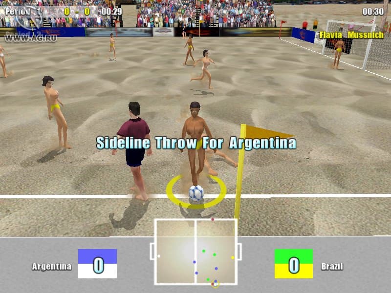 Babes & Balls Xtreme Beach Soccer & Volleyball screenshot 4
