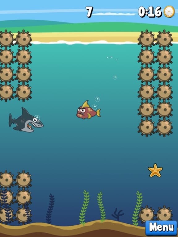 Splashy Sharky - Dont get mines in endless road! screenshot 4