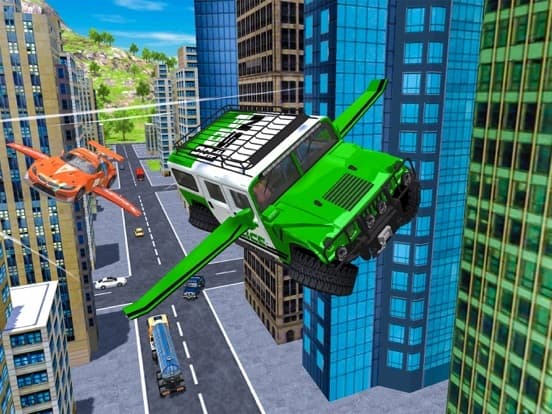 Flying Car Extreme Simulator